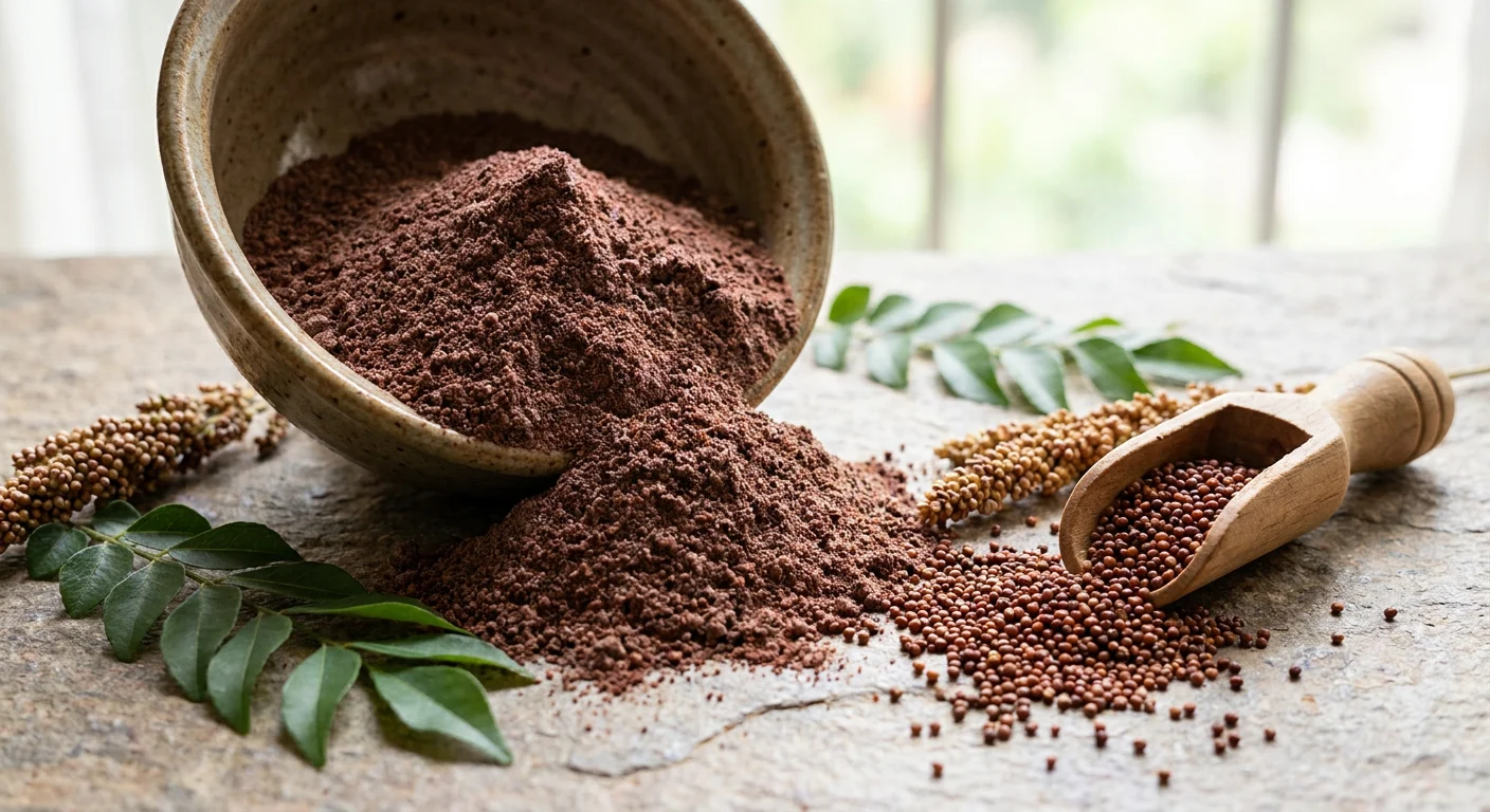 Finger Millet Flour: Ragi's Nutrition, Glycemic Index & How to Use It