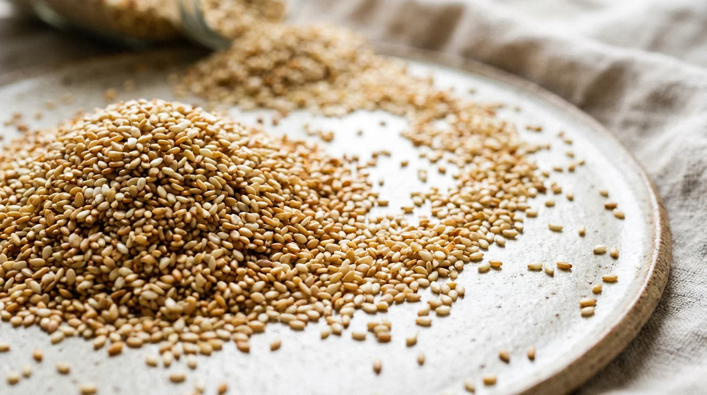 Toasted sesame seeds: Nutrition, Glycemic Index & Health Benefits
