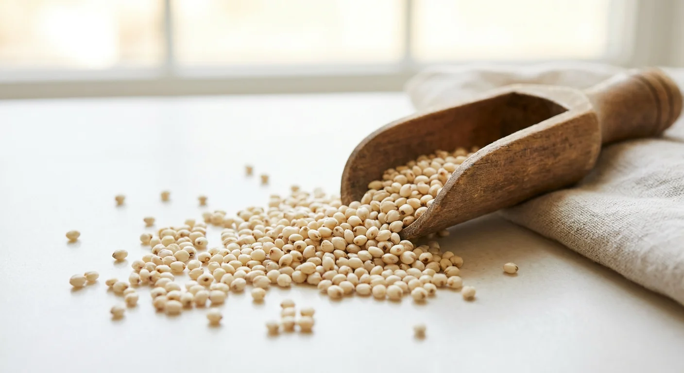 Raw White Whole Grain Sorghum: Nutrition, Gluten-Free Benefits, Glycemic Index & How to Cook It