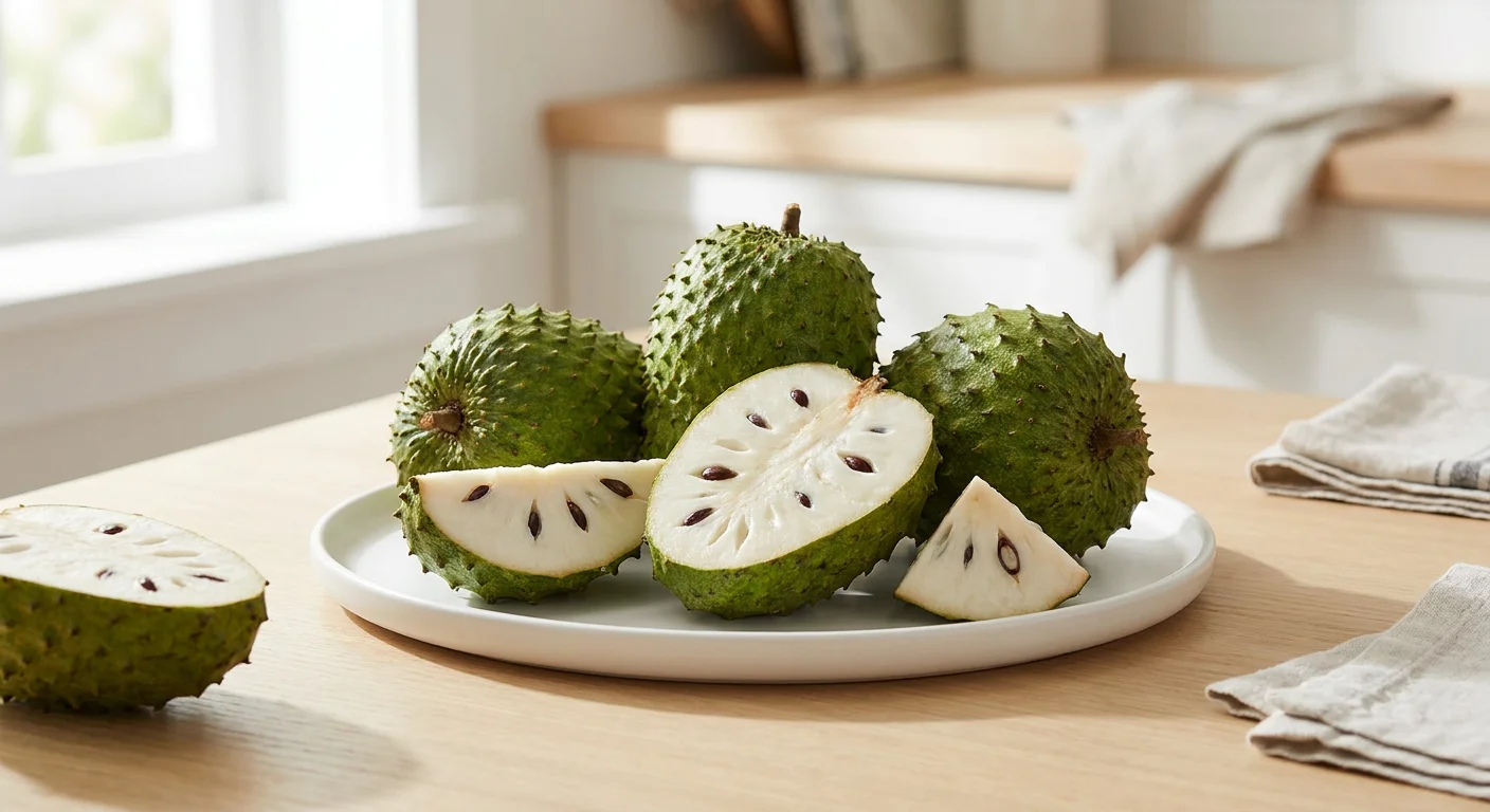 Raw Soursop: Nutrition Facts, Vitamin C, Glycemic Index & How to Eat It
