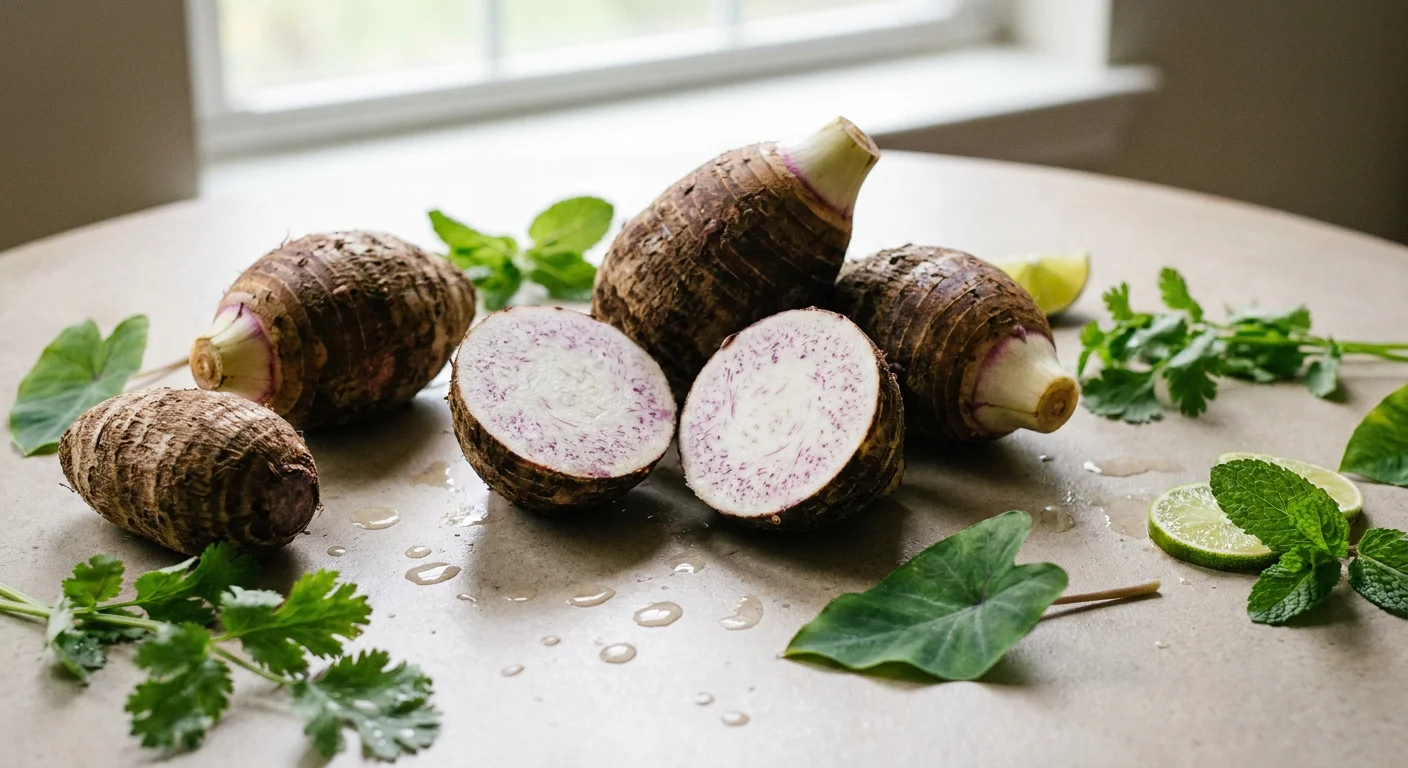 Colocasia Root (Taro): Nutrition, Glycemic Index & How to Cook It Right