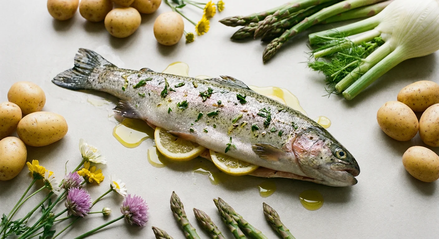 Whole Trout: Omega-3s, Protein, Glycemic Index & How to Cook It