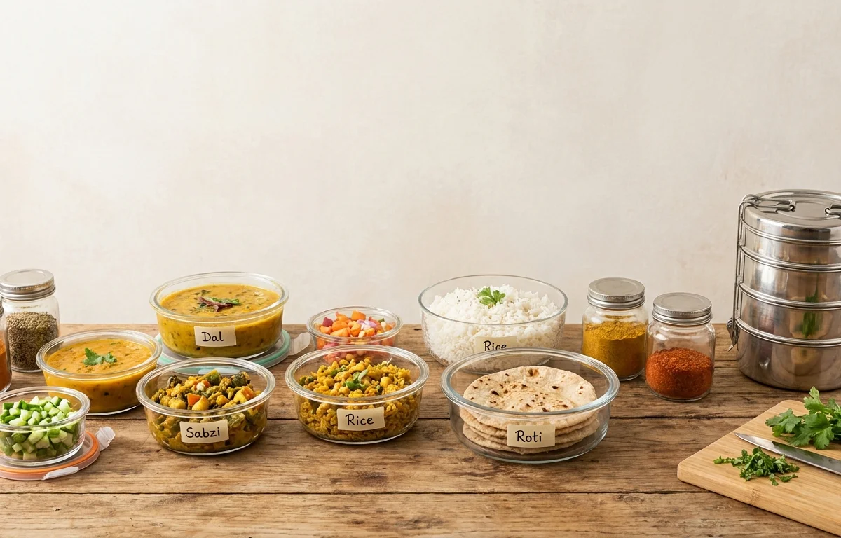 How to Meal Prep for the Week: A Step-by-Step Indian Guide