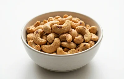 dry roasted salted cashew nuts