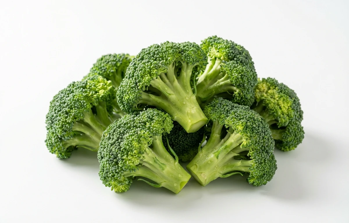 raw broccoli leaves