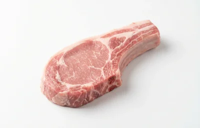 raw veal rib