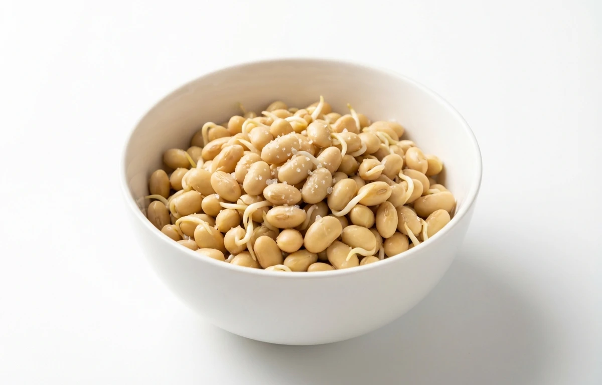steamed cooked salted sprouted soybean