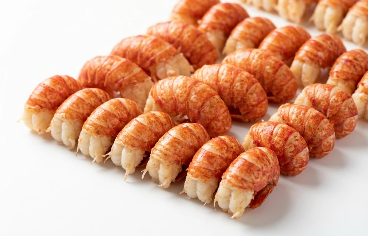 cooked crawfish tail meat