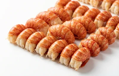 cooked crawfish tail meat