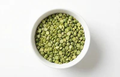 dried green split peas