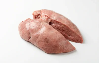 raw veal lungs