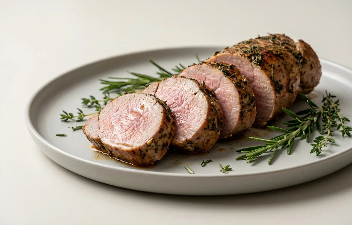 cooked pork