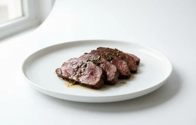 cooked ostrich oyster