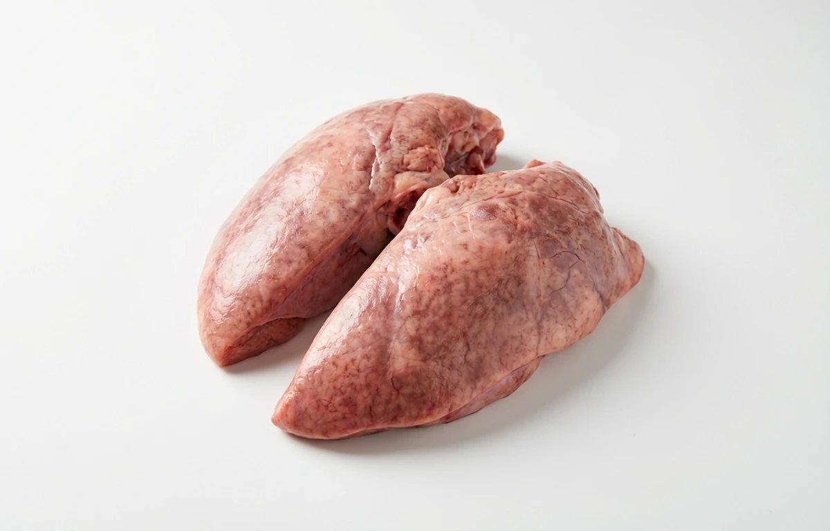 raw lamb lungs
