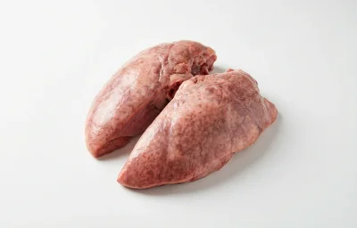 raw lamb lungs