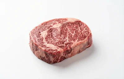 raw New Zealand beef cube roll