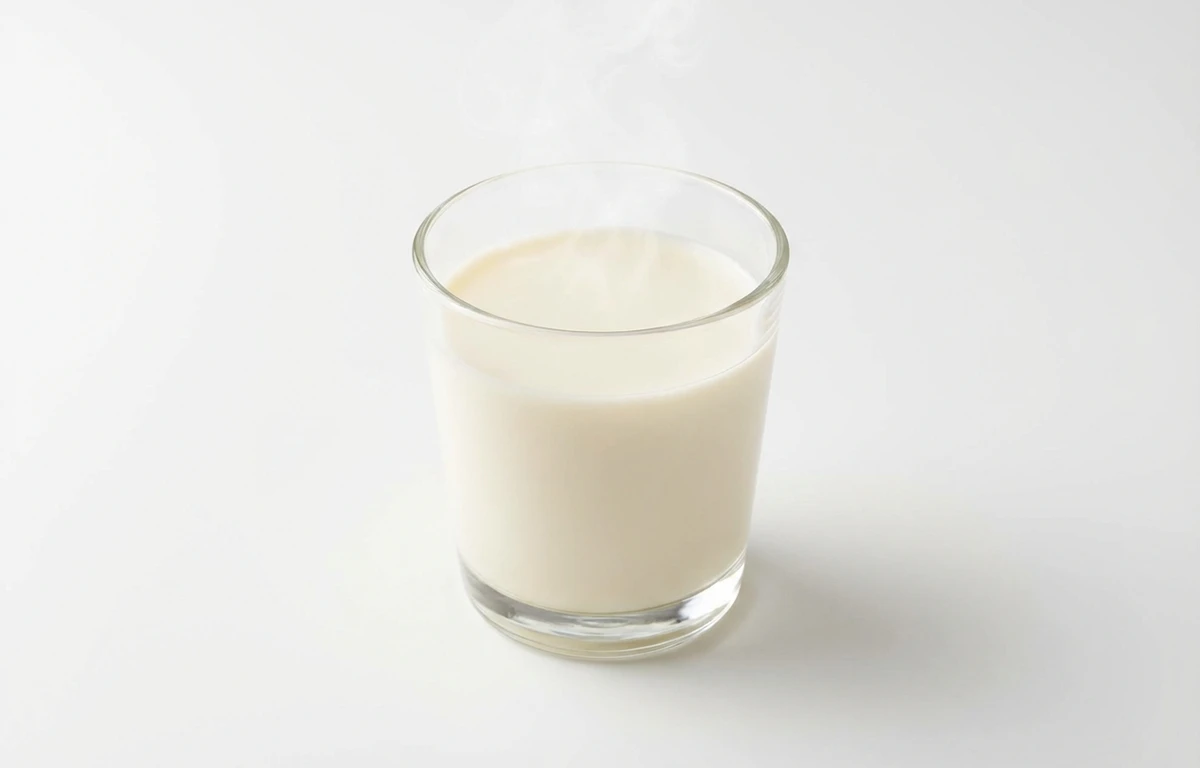 warm milk
