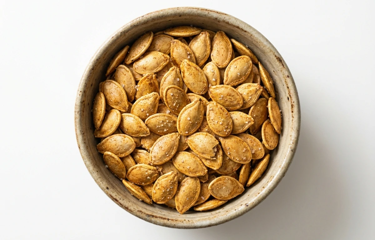 roasted salted whole pumpkin and squash seeds