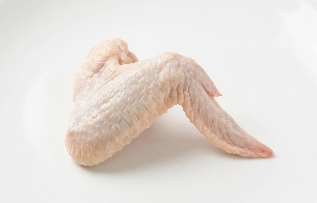 country hen wing with skin