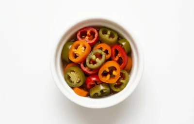 canned pickled hot pepper