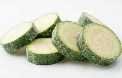 frozen unprepared zucchini