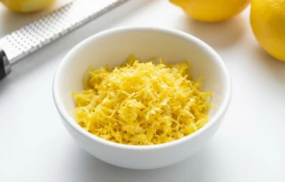 lemon zest