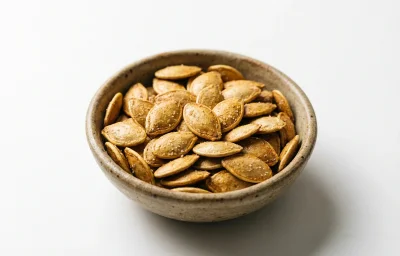 roasted salted pumpkin and squash seed kernels