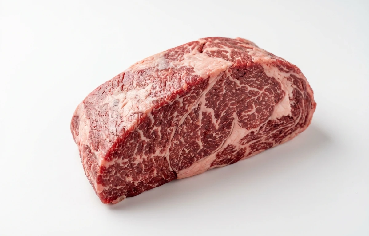 raw choice beef tri-tip roast
