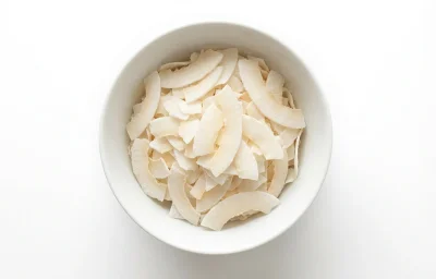 unsweetened coconut flakes