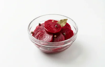 canned pickled beets