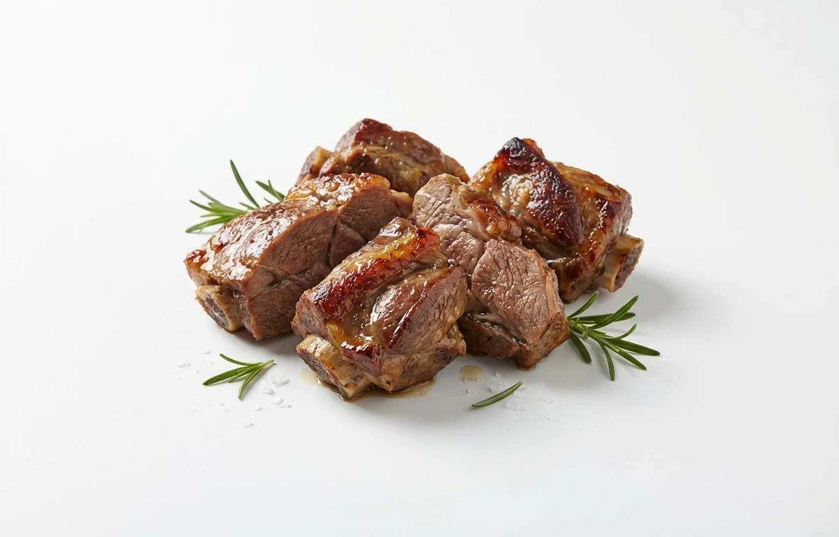 cooked lamb