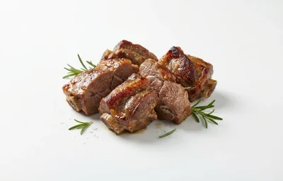 cooked lamb