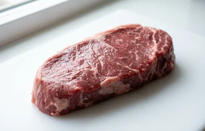 raw boneless lamb sirloin
