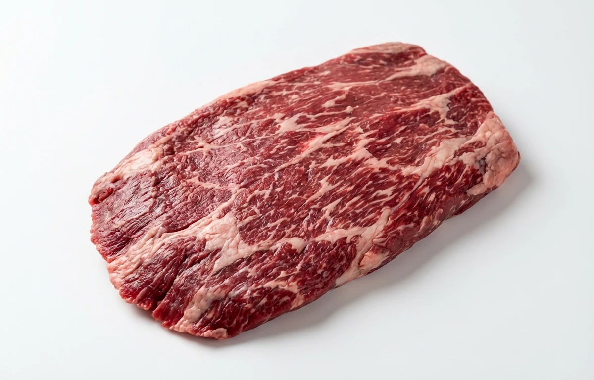 raw New Zealand beef flank