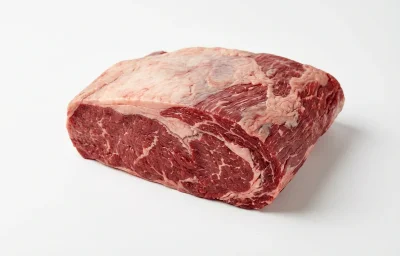 braised beef brisket navel end lean