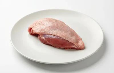 raw pheasant breast