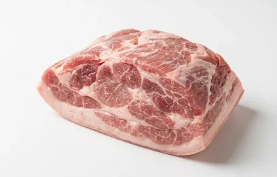 raw pork jowl