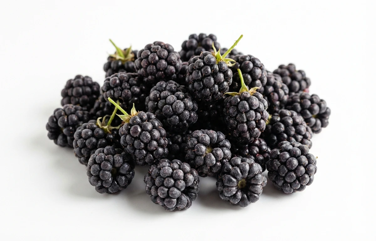 raw wild blackberry