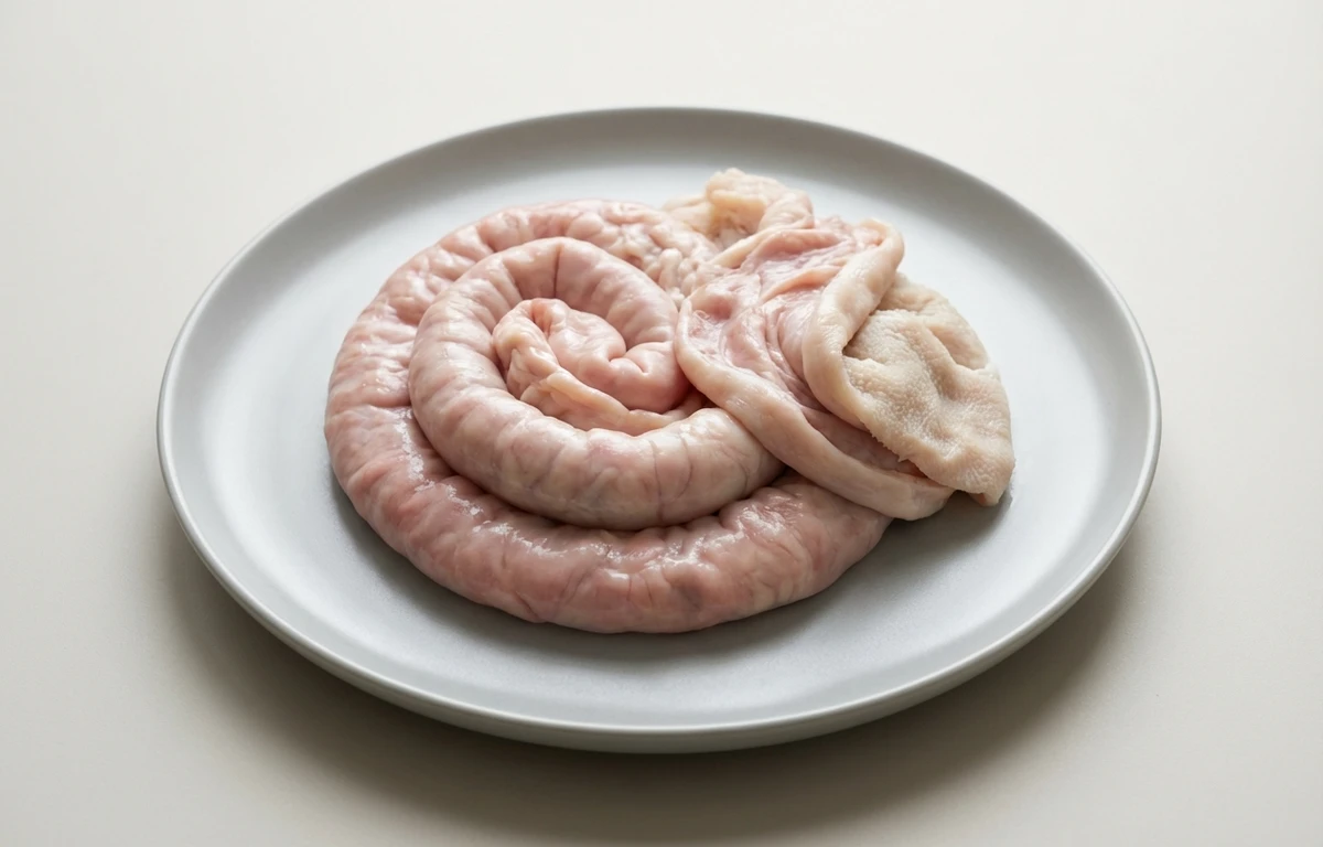 goat intestines and tripe