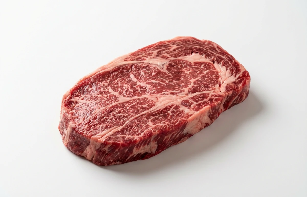 raw beef chuck top blade steak