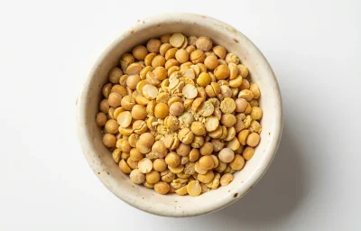 split mustard seeds