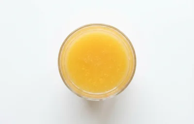 diluted unsweetened frozen concentrate orange juice