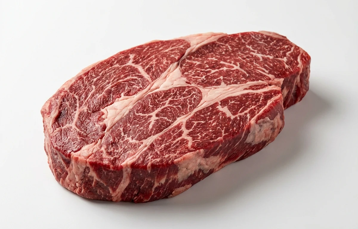 raw bison chuck
