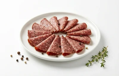 cooked beef salami