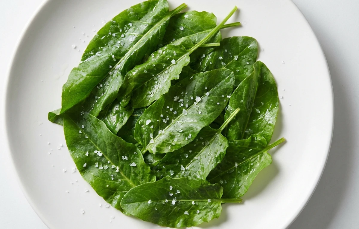 boiled salted dock