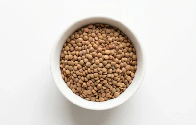 raw lentils