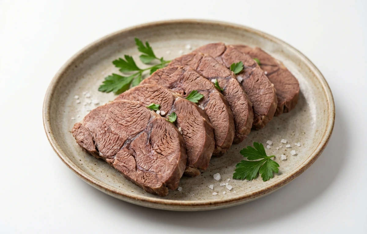 boiled beef heart