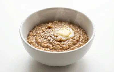 cooked salted wheatena