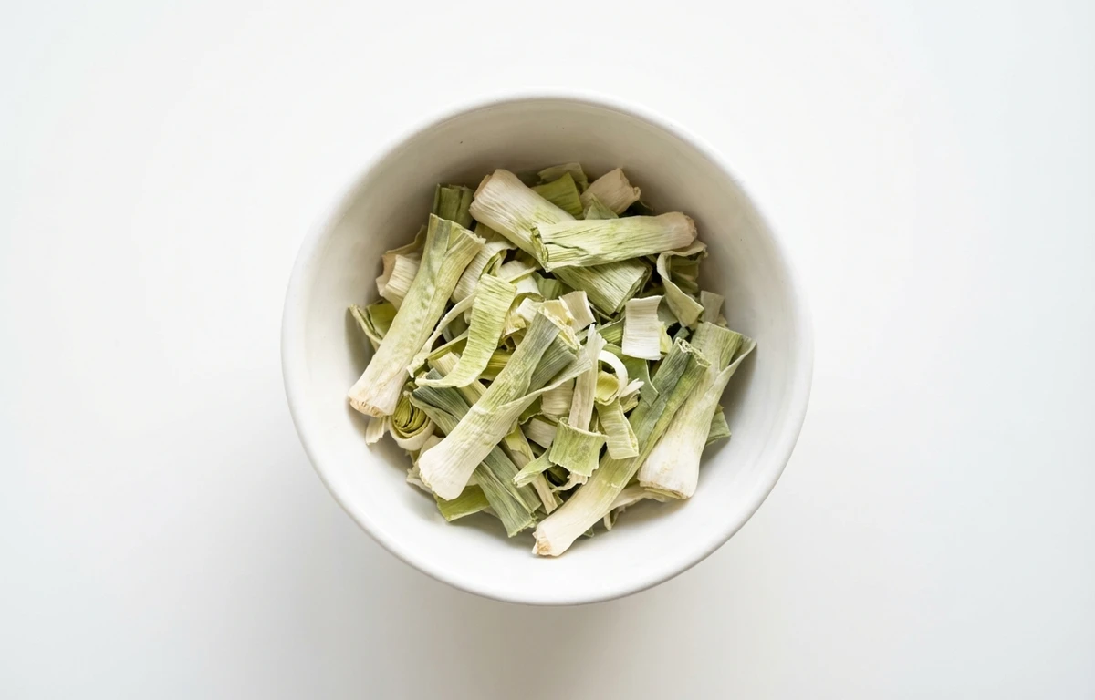 freeze-dried leek