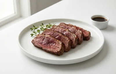 cooked ostrich tip